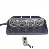 Cam İçi Çakar Lamba Uzaktan Kumandalı 16 Led 24W 12V Kırmızı-Mavi / LAPA520 - 8