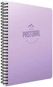 Gıpta Pastoral A4 72 Yaprak Plastik Kapak Spiralli Defter Çizgili 5 Adet - 2