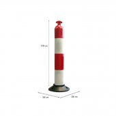 Space İkaz Kukası Lastik (90cm) / ILTR14 - 1