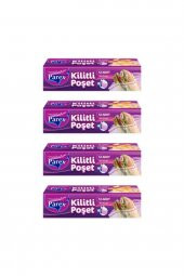Parex   4 Adet Kilitli Buzdolabı Poşeti - 1