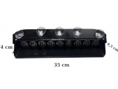 Flaş led çakarlı 27w 9 led kırmızı-mavi 8 fonksiyonlu  / LAPA175-1 thumbnail 2