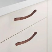 Mobilya Banyo Mutfak Dolabı Çekmece Dolap Kapak Kulpu Kulbu Antik Bakır 128 mm Metal Kulp - 3