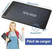 VEIKK VK1060PRO V2 Grafik Çizim Kalemli Tableti, 10x6 Inc - 4