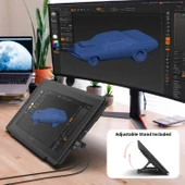 VEIKK VK1560PRO 15.6 Inc Kalemli Ekran, IPS HD Grafik Çizim Monitörü - 4