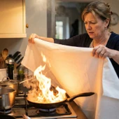 Yangın Söndürme Battaniyesi 100 x 140 cm CE Sertifikalı thumbnail 4