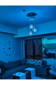 Rgb Kumandalı Led Renkli Ampul 9w (beyaz Işıklı Ve Çok Renkli ) Ayarlanabilir / Kısılabilir - 4