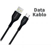 Piranha 3343 18 W 3.0a Yüksek Hızlı Şarj Kablo . 3.0a Usb Kablo Siyah - Type-c Kablo - Data Kablo - 2