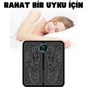 YeniTech-Ayak Masaj Aleti Akupunktur Ayak Rahatlama Şarjlı 19 Mod Masaj Pedi - 1