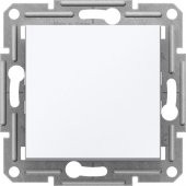Schneider EPH0170121 Asfora Beyaz Çerçevesiz Anahtar - 1