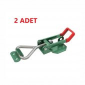 Plastik Aksamlı Yivli Kilit-157690-2 Adet - 1
