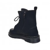 Albishoes Kadın Kışlık Bağcıklı Fermuarlı Suya Dayanıklı Postal Bootie Kadın Bot - 3