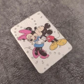 Cep Ayna Makyaj Çanta Seyehat Taşınabilir Mickey Minnie Mouse Ayna Kozmetik Büyüteç Kompakt - 3