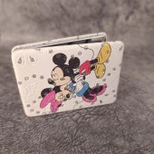 Cep Ayna Makyaj Çanta Seyehat Taşınabilir Mickey Minnie Mouse Ayna Kozmetik Büyüteç Kompakt - 6