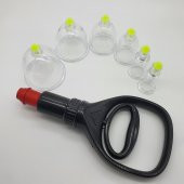 Hacamat & Masaj Kupası No:6 Silikon Tıpalı 100 adet - 3