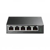 TP-Link TL-SF1005LP 5-Port 10/100 Mbps Desktop Switch with 4-Port PoE (41W) - 1