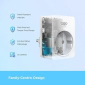 TP-Link Tapo P110, Mini Akıllı Wi-Fi Soketi, Enerji İzleme - 8