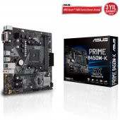 Asus PRIME B450M-K II B450 DDR4 USB3.1 M.2 DVI/VGA PCI 3.0 AM4 Anakart - 1