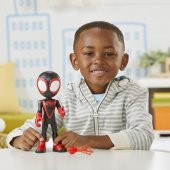 Hasbro Spidey And His Amazing Friens Figür Miles Morales: Spider-Man F3711 F3988,Miles Morales: Spider-Man Dev Figür Oyuncak - 6