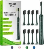 Wagner Stern Ultrasonik Beyazlatma 8 Fırça Başlıklı Diş Fırçası - Yeşil - 1