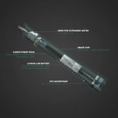 Wagner Stern Ultrasonik Beyazlatma 8 Fırça Başlıklı Diş Fırçası - Yeşil - 2