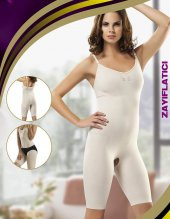 Formfit 955 Bayan Tam Boy Korse Dikişsiz Paçalı Açık Ağ Form Fit 955 - 1