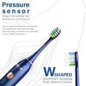 Wagner Stern WHITEN+ Sürümü. Akıllı Elektrikli Diş Fırçası - Kraliyet Mavi - 2