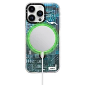 iPhone 14 Pro Kılıf Magsafe Özellikli Infinity Desenli Silikon Kapak - 9