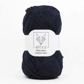 İnce Koton Makrome İpi // 1,5MM // 018 // Lacivert - 2
