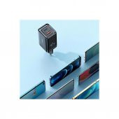 Mcdodo CH-8581 Gan 47W TypC USB Giriş Mini Hızlı Şarj Adaptörü - Siyah thumbnail 5