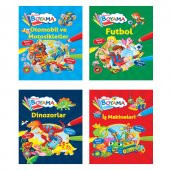 Eğlendiren Boyama serisi 4 kitap - 1