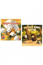 Dalgın Zürafa + Huysuz Kirpi Pıtır Hikaye Kitabı – Öykü 6 + Yaş Set 2 Kitap - 1