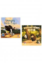 Utangaç Deve Kuşu + Huysuz Kirpi Pıtır Hikaye Kitabı – Öykü 6 + Yaş Set 2 Kitap - 1