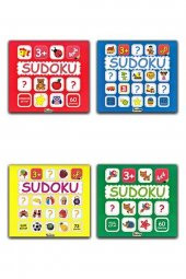 Çocuklar İçin Sudoku Seti - 4 Kitap - 1