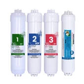 İHLAS AURA CEBILION SILVER UYUMLU KAPALI KASA (INLINE) 5 AŞAMALI QUICK FİLTRE SETİ ORJİNAL BENC MEMBRAN - 2
