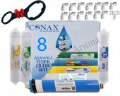 Conax Kapalı Kasa 8 Li Filtre Seti Orjinal Vontron Membranlı - 1