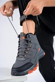 Muggo Alaska Unisex Garantili Trekking Outdoor Bağcıklı Yandan Fermuarlı Kışlık Bot - 4
