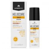 Heliocare 360 Gel Oil Free Renkli Bronze Yağsız SPF+50 Jel Güneş Koruyucu 50 ml - 1