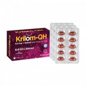 Krilom-Qh Krill Oil & Ubikinol 30 Yumuşak Kapsül - 1
