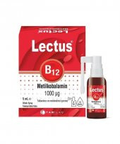 Lectus Metilkobalamin B12 Dil Altı Sprey 5 Ml - 1