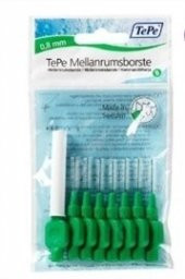 Tepe Diş Arası Fırçası 0.8 mm Yeşil 8 li - 1