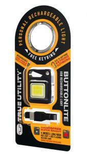 True Utility 919K Buttonlite Şarjlı Anahtarlık | Fener - 1