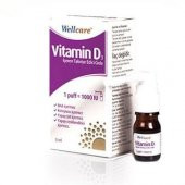 Wellcare Vitamin D3 1000 IU 5 ml Spray - 1