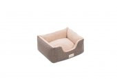 Pet Comfort Echo  Kahve-Bej Kedi ve Köpek Yatağı S 60x50cm - 2