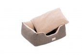 Pet Comfort Echo  Kahve-Bej Kedi ve Köpek Yatağı S 60x50cm - 3
