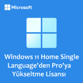 Windows 11 Home Single Language'den Pro'ya Yükseltme Lisans Key - 1