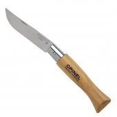 Opinel Inox No 5 Kayın Saplı Paslanmaz Çelik Çakı - 1