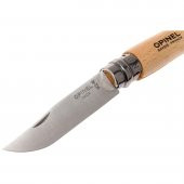 Opinel Inox No 7 Ahşap Deri Askılı Paslanmaz Çelik Çakı - 5