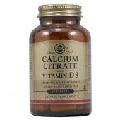 Solgar Calcium Citrate with Vitamin D3 60 Tablet - 1
