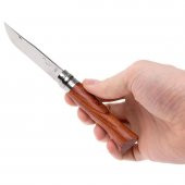 Opinel Inox No 6 Padouk Saplı Paslanmaz Çelik Çakı (Kutulu) - 6