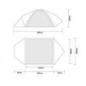 Orcamp Nord Dorm 3 Kişilik Çadır - 5